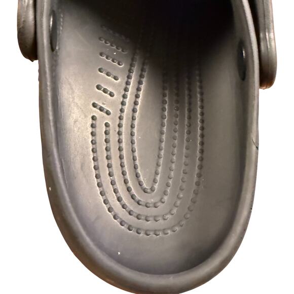 CROCS Size J5 Black Clogs Jibbitz Disney Mickey Goofy Marvel Guardian Galaxy - Picture 16 of 16